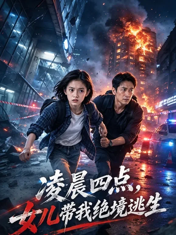凌晨四点，女儿带我绝境逃生短剧海报