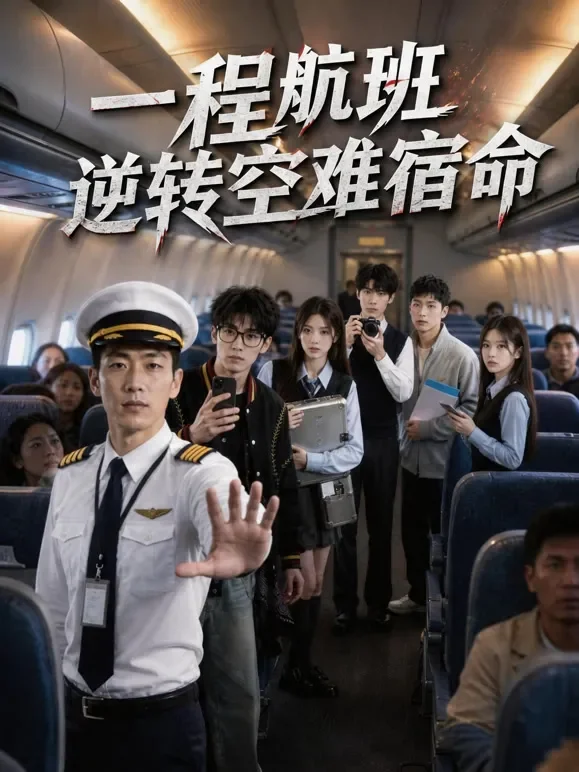 一程航班逆转空难宿命短剧海报