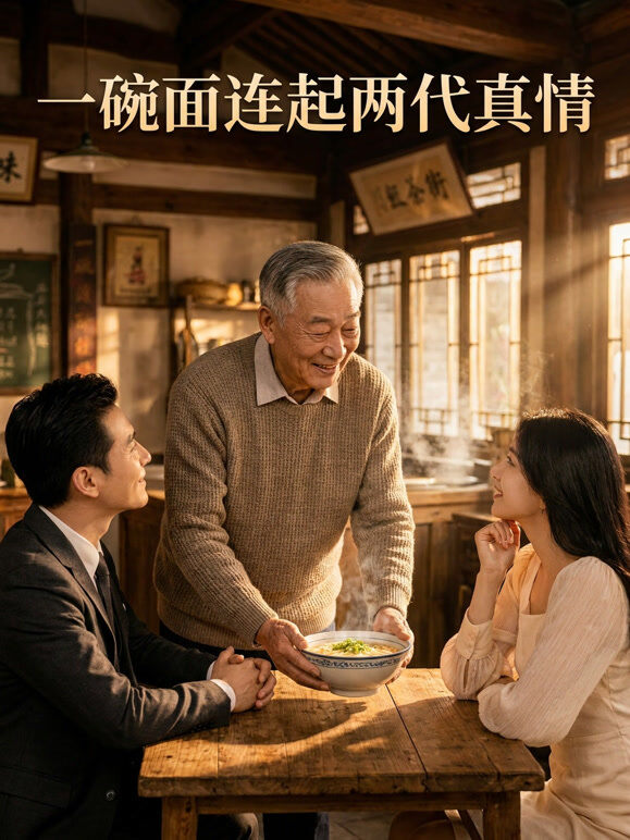 一碗面连起两代真情
