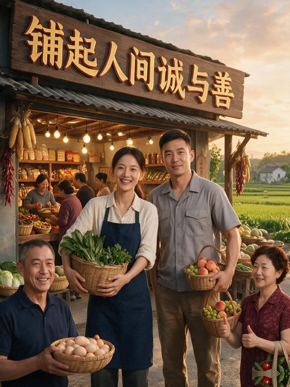 铺起人间诚与善