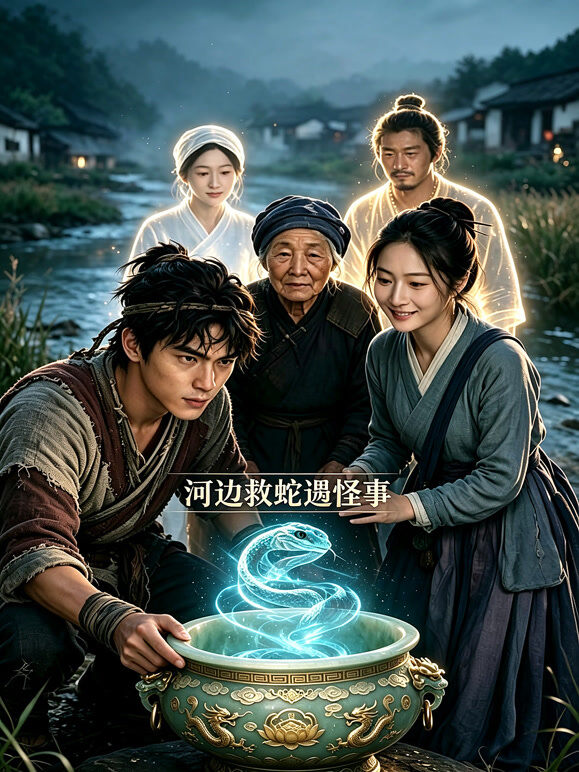 河边救蛇遇怪事