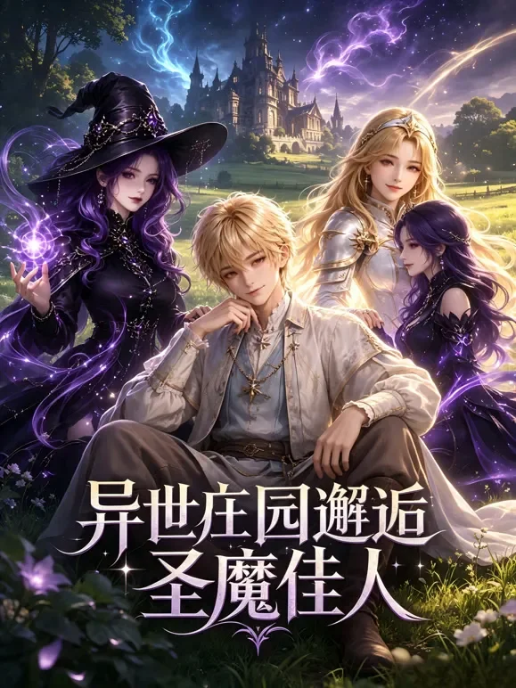 异世庄园邂逅圣魔佳人短剧海报