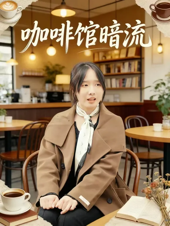 咖啡馆暗流短剧海报