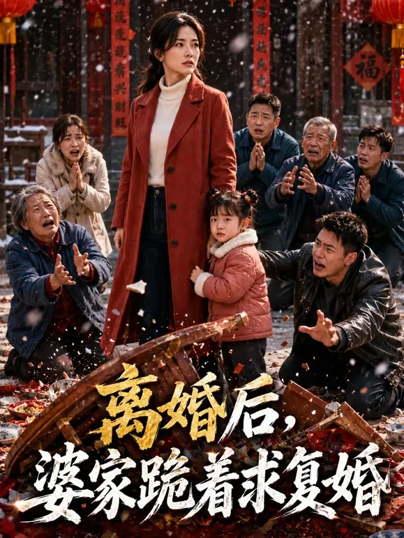 离婚后，婆家跪着求复婚短剧海报