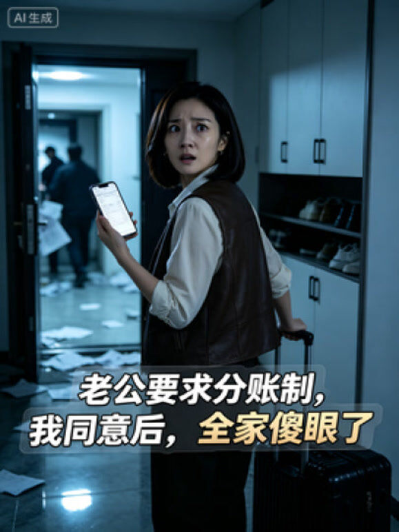 老公要求分账制，我同意后，全家傻眼了