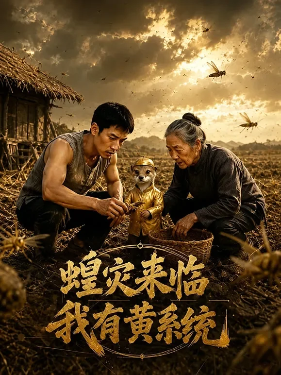 蝗灾来临，我有黄系统短剧海报