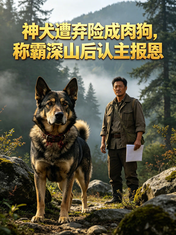 神犬遭弃险成肉狗，称霸深山后认主报恩