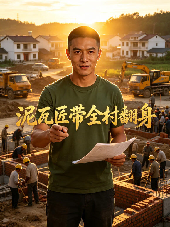 泥瓦匠带全村翻身
