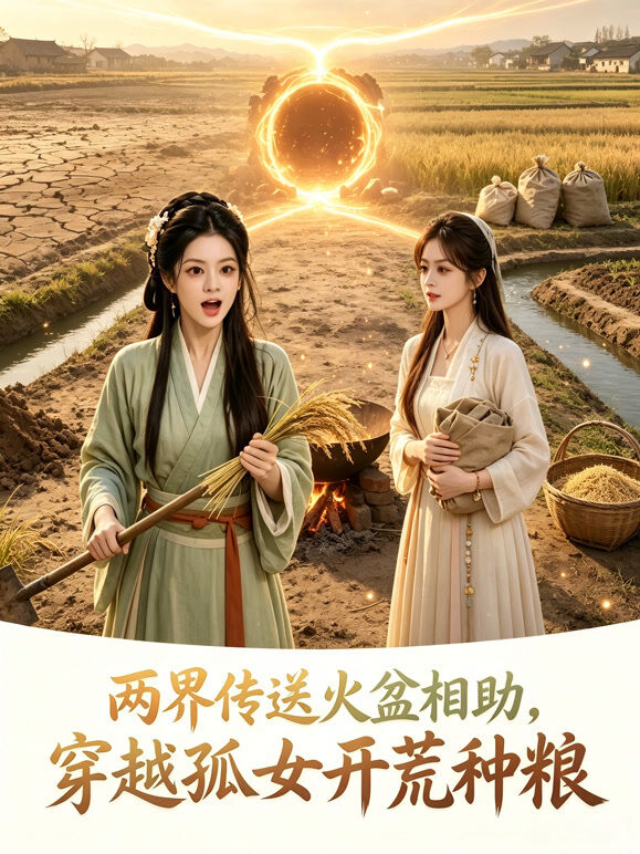 两界传送火盆相助，穿越孤女开荒种粮
