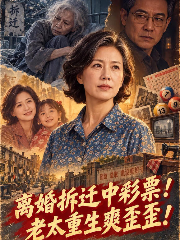 离婚拆迁中彩票，老太重生爽歪歪