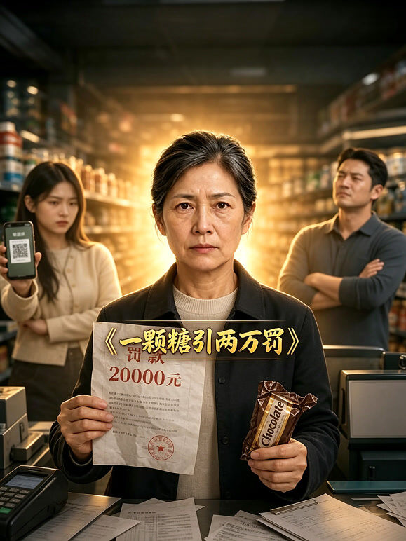 一颗糖引两万罚