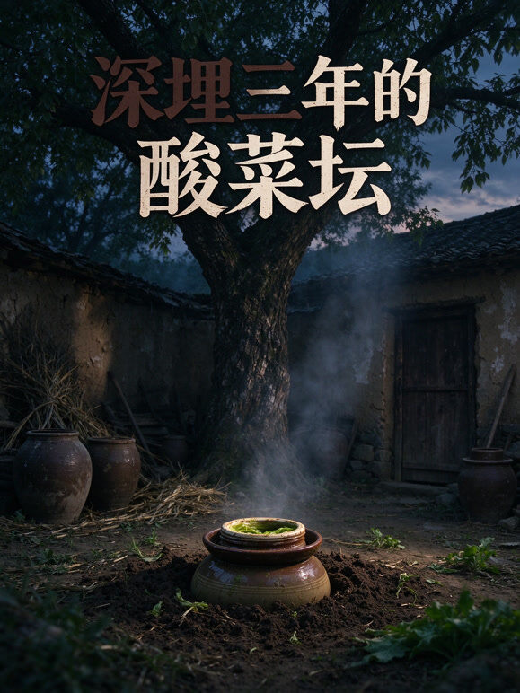 深埋三年的酸菜坛
