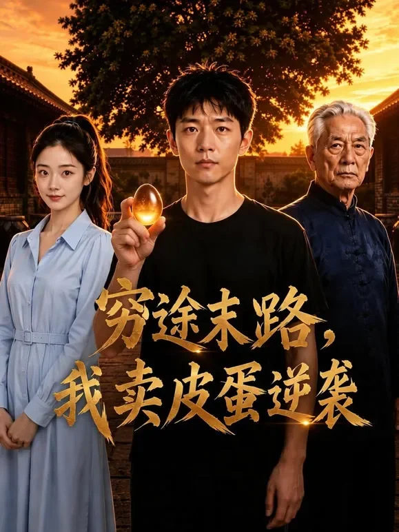 穷途末路，我卖皮蛋逆袭短剧海报
