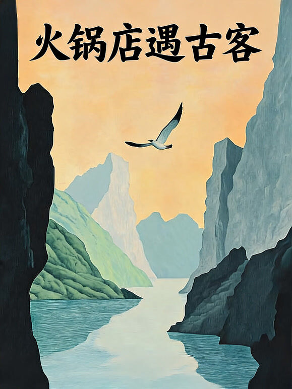 火锅店遇古客