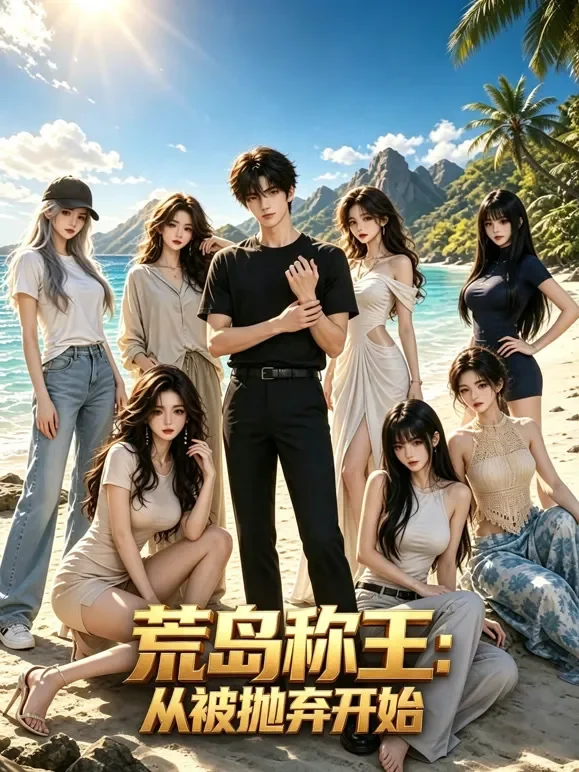 荒岛称王：从被抛弃开始短剧海报
