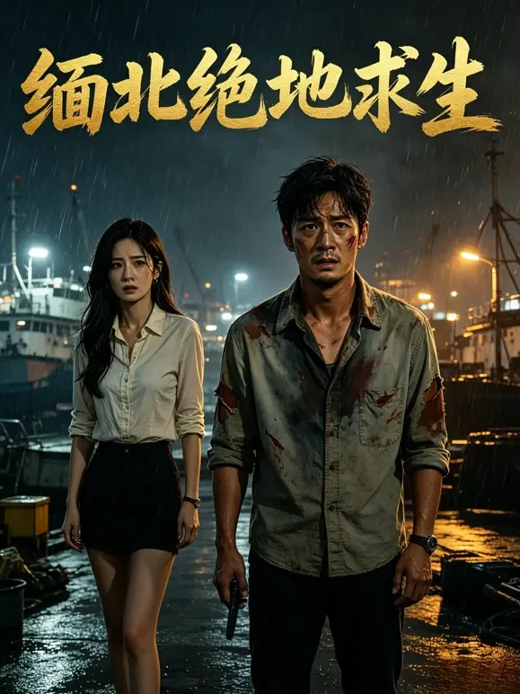 缅北绝地求生短剧海报