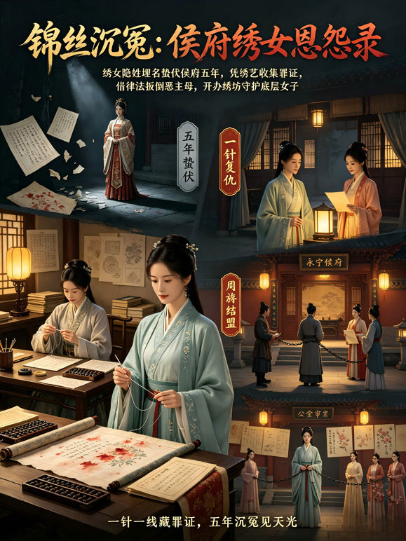 锦丝沉冤：侯府绣女恩怨录