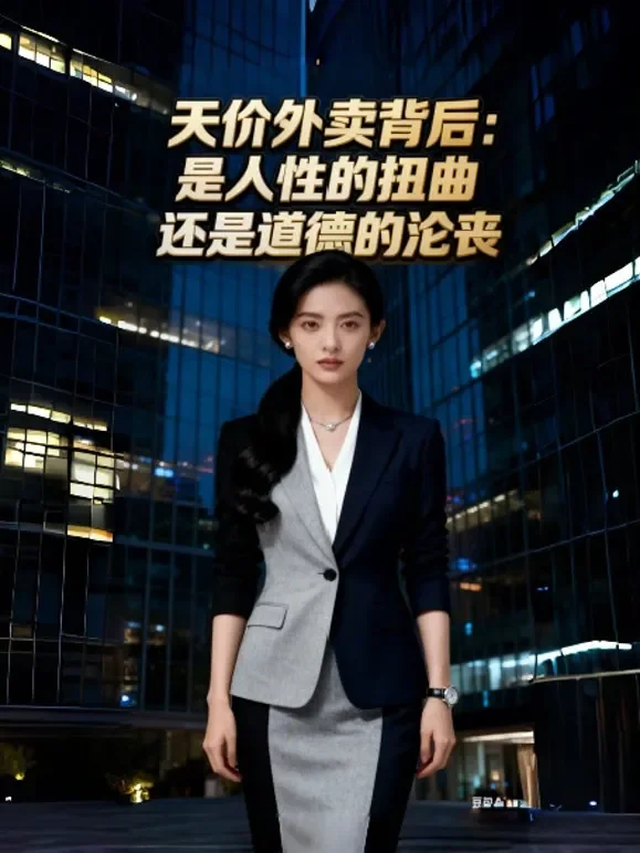 天价外卖背后：是人性的扭曲还是道德的沦丧短剧海报