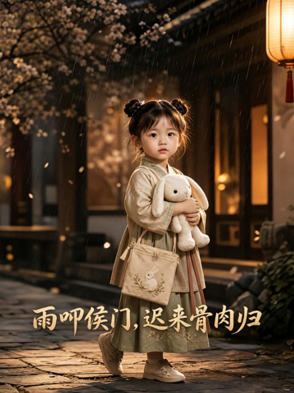 雨叩侯门，迟来骨肉归