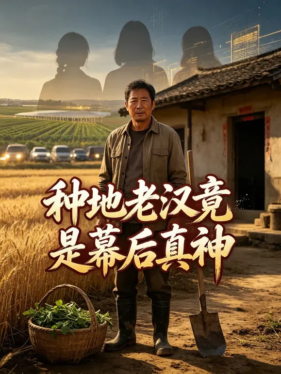 种地老汉竟是幕后真神短剧海报