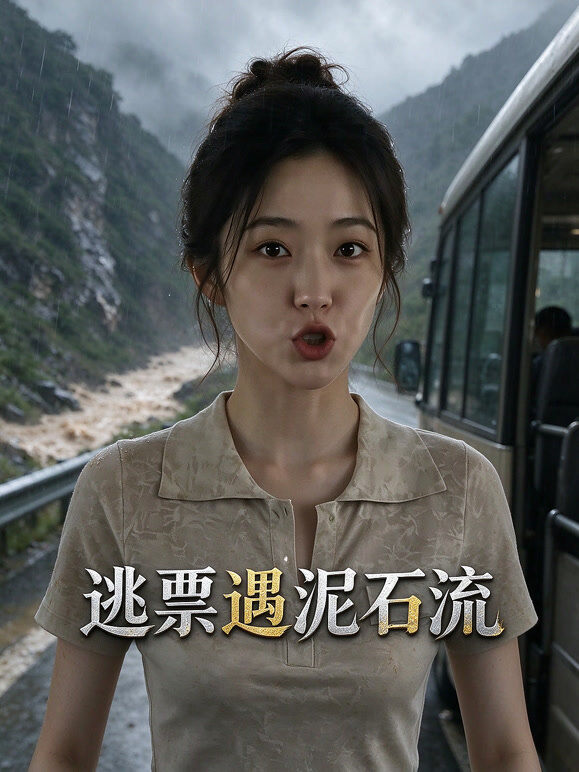 逃票遇泥石流