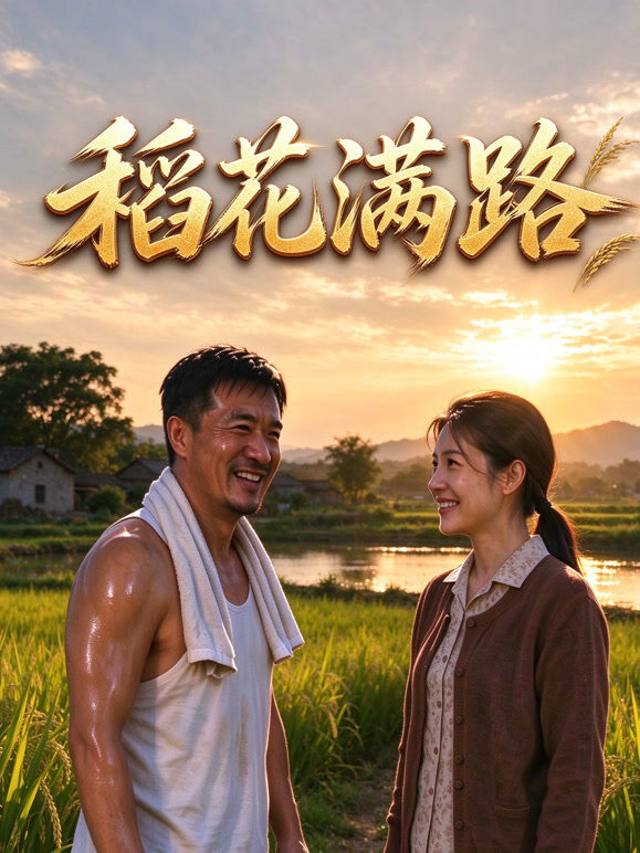 稻花满路