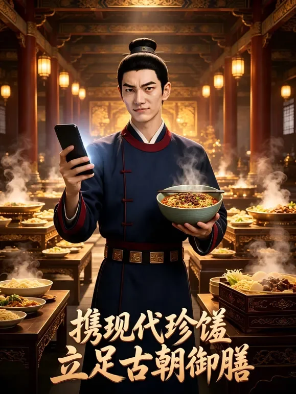 携现代珍馐立足古朝御膳短剧海报