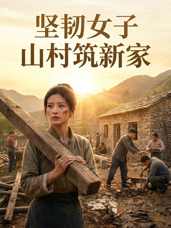 坚韧女子山村筑新家