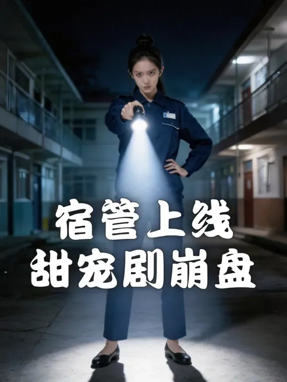 宿管上线，甜宠剧崩盘短剧海报