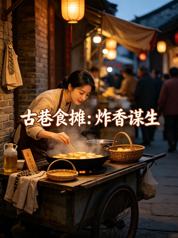 古巷食摊：炸香谋生