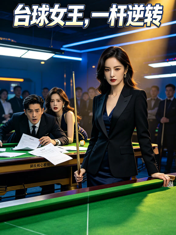 台球女王，一杆逆转