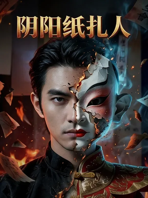 阴阳纸扎人短剧海报