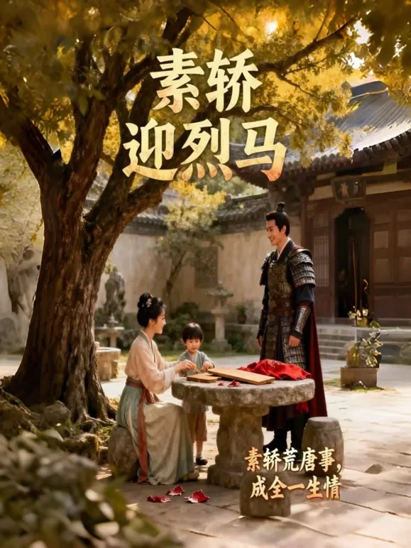 素轿迎烈马短剧海报