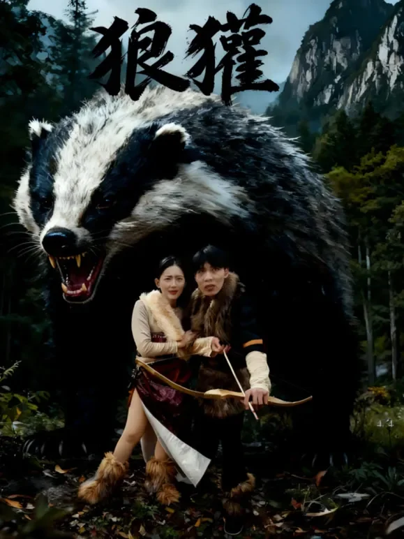 狼獾短剧海报
