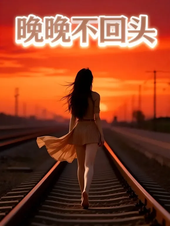 晚晚不回头短剧海报