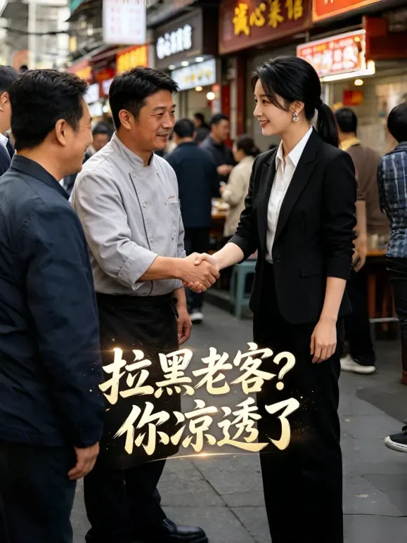 拉黑老客？你凉透了短剧海报