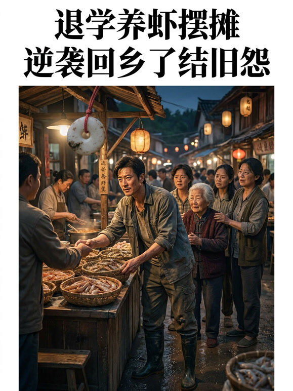 退学养虾摆摊逆袭回乡了结旧怨