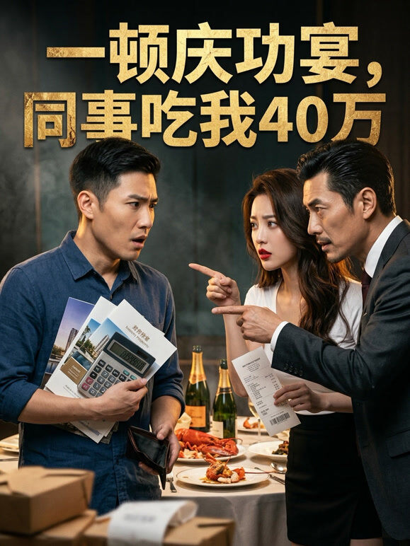 一顿庆功宴，同事吃我40万