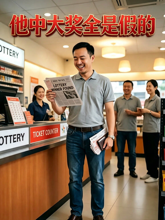 他中大奖全是假的