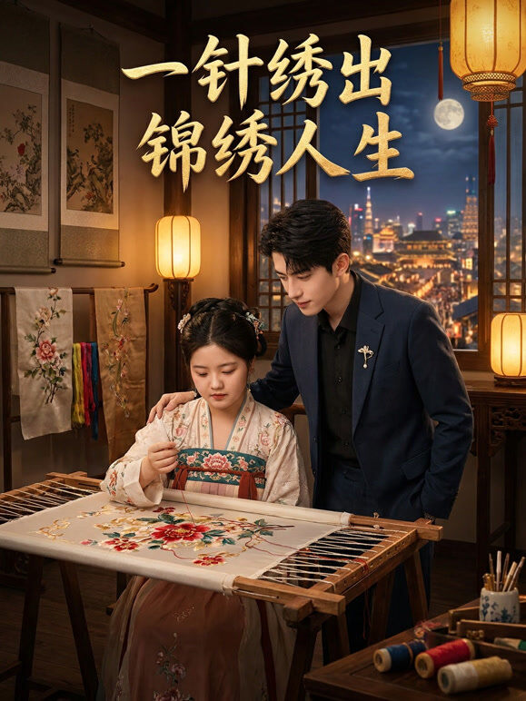 一针绣出锦绣人生