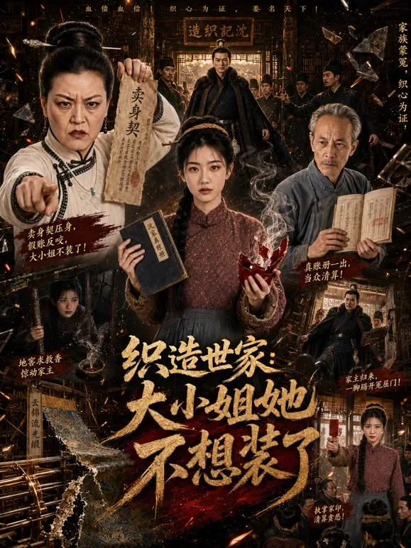 织造世家：大小姐她不想装了短剧海报