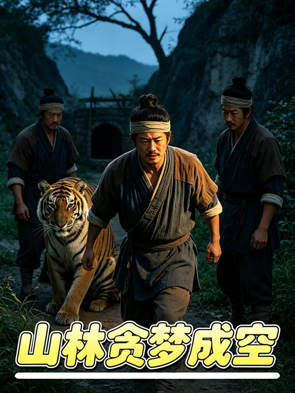 山林贪梦成空