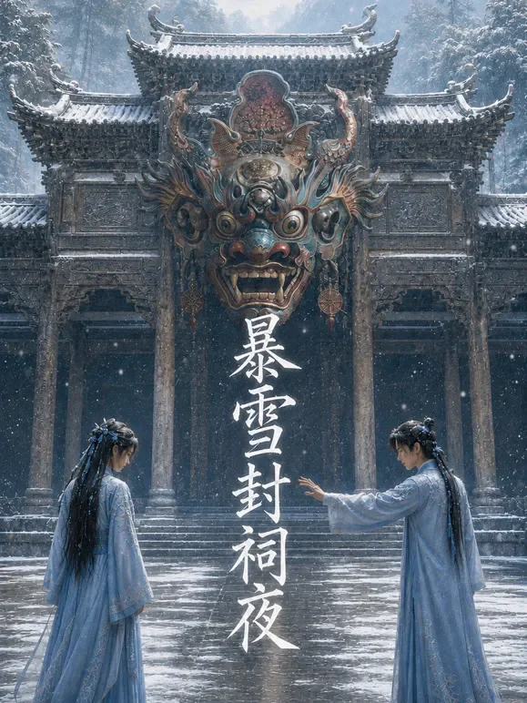 暴雪封祠夜短剧海报