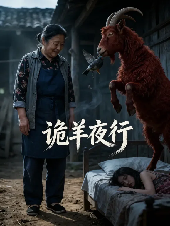 诡羊夜行短剧海报