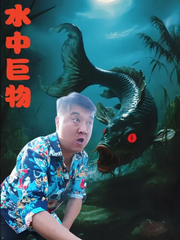 水中巨物短剧海报