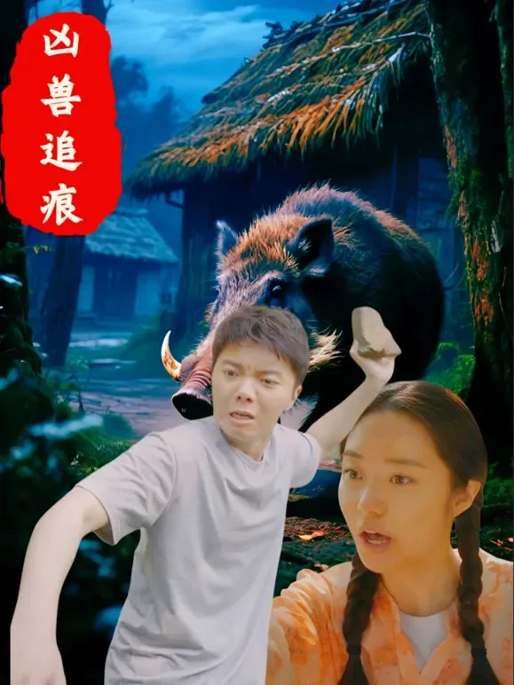 凶兽追痕短剧海报