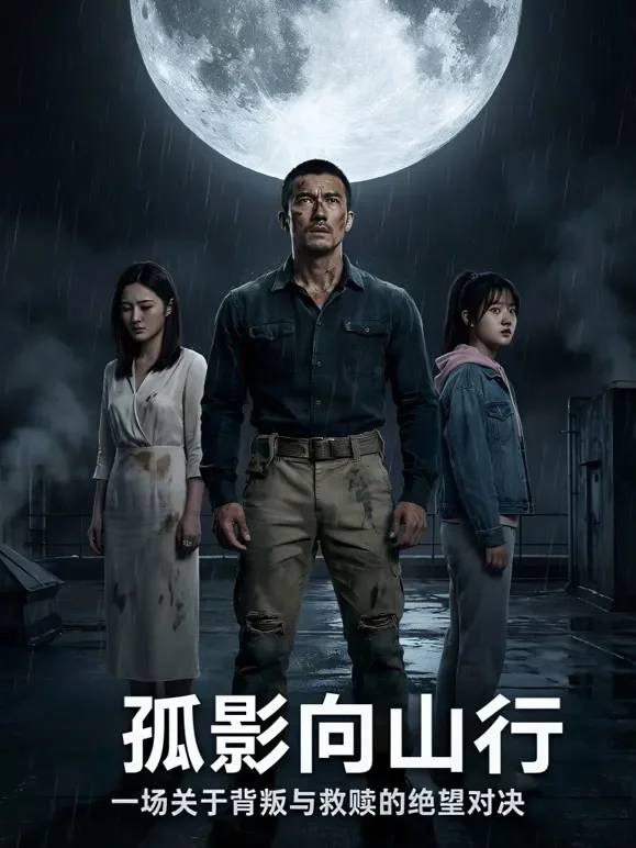 孤影向山行短剧海报
