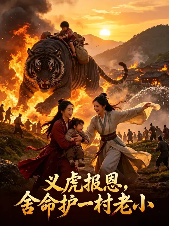 义虎报恩，舍命护一村老小短剧海报