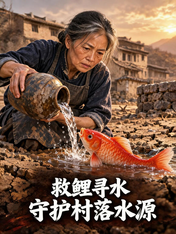 救鲤寻水守护村落水源