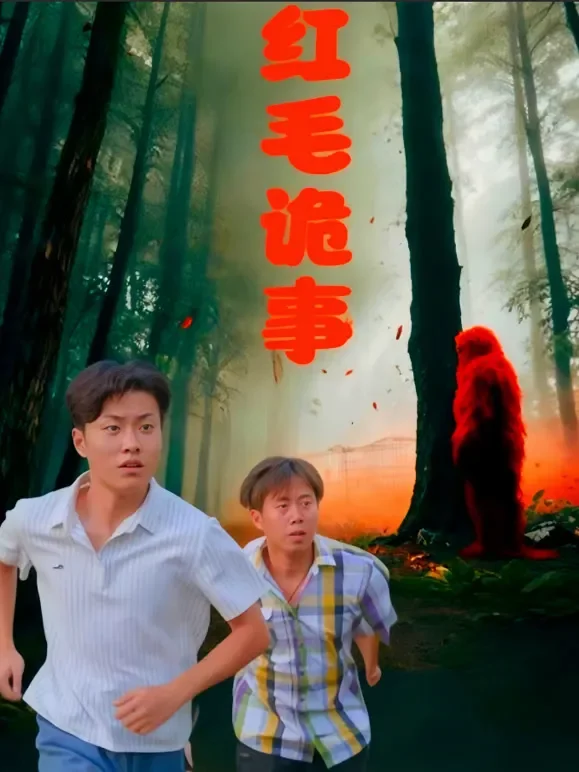 红毛诡事短剧海报